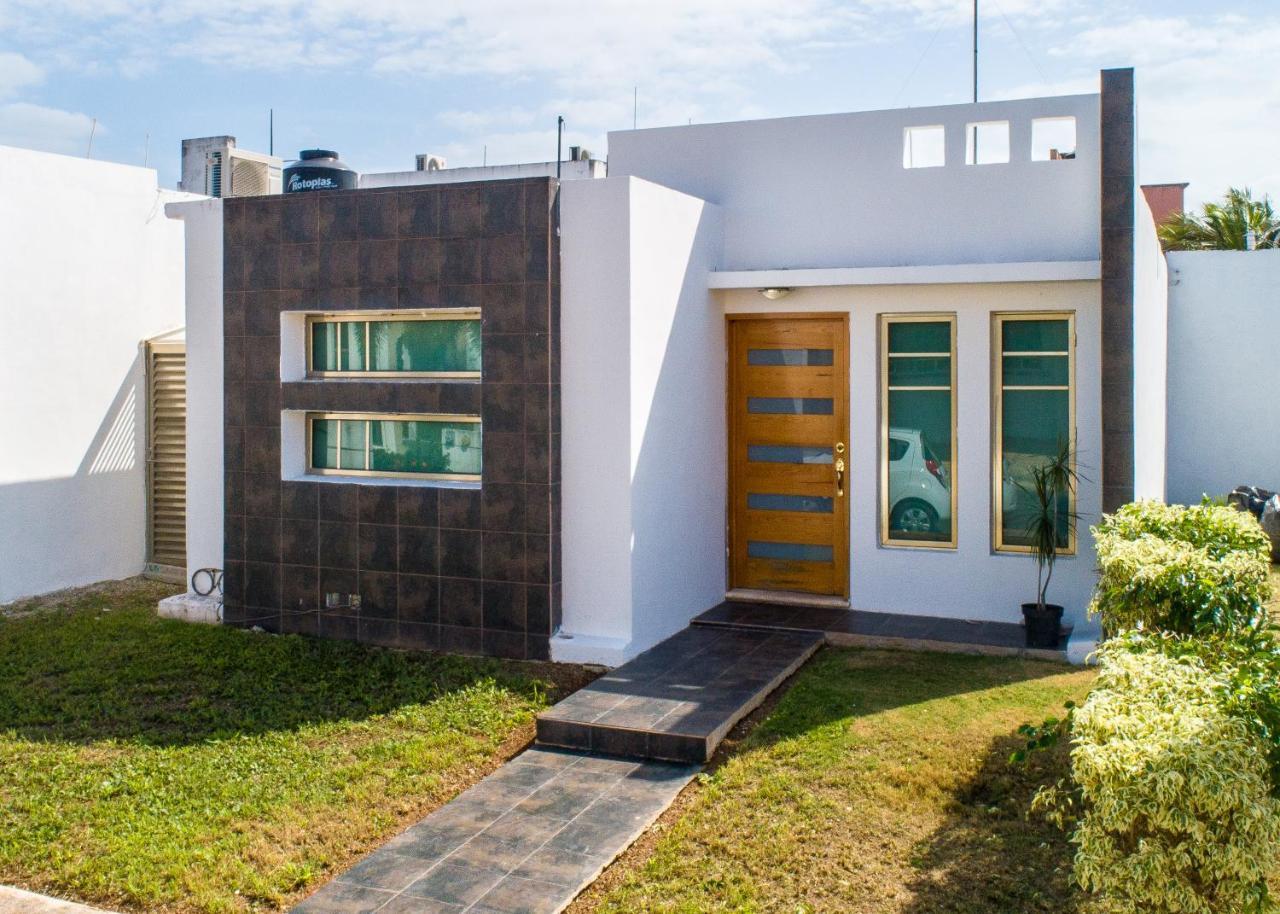 Casa Moderna En Segura Residencial Hacienda Chetumal Villa Eksteriør billede
